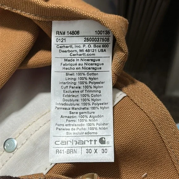 🎀 Carhartt Insulted Overalls - Picture 4 of 4